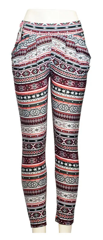 Summer Printed Jogger Pants