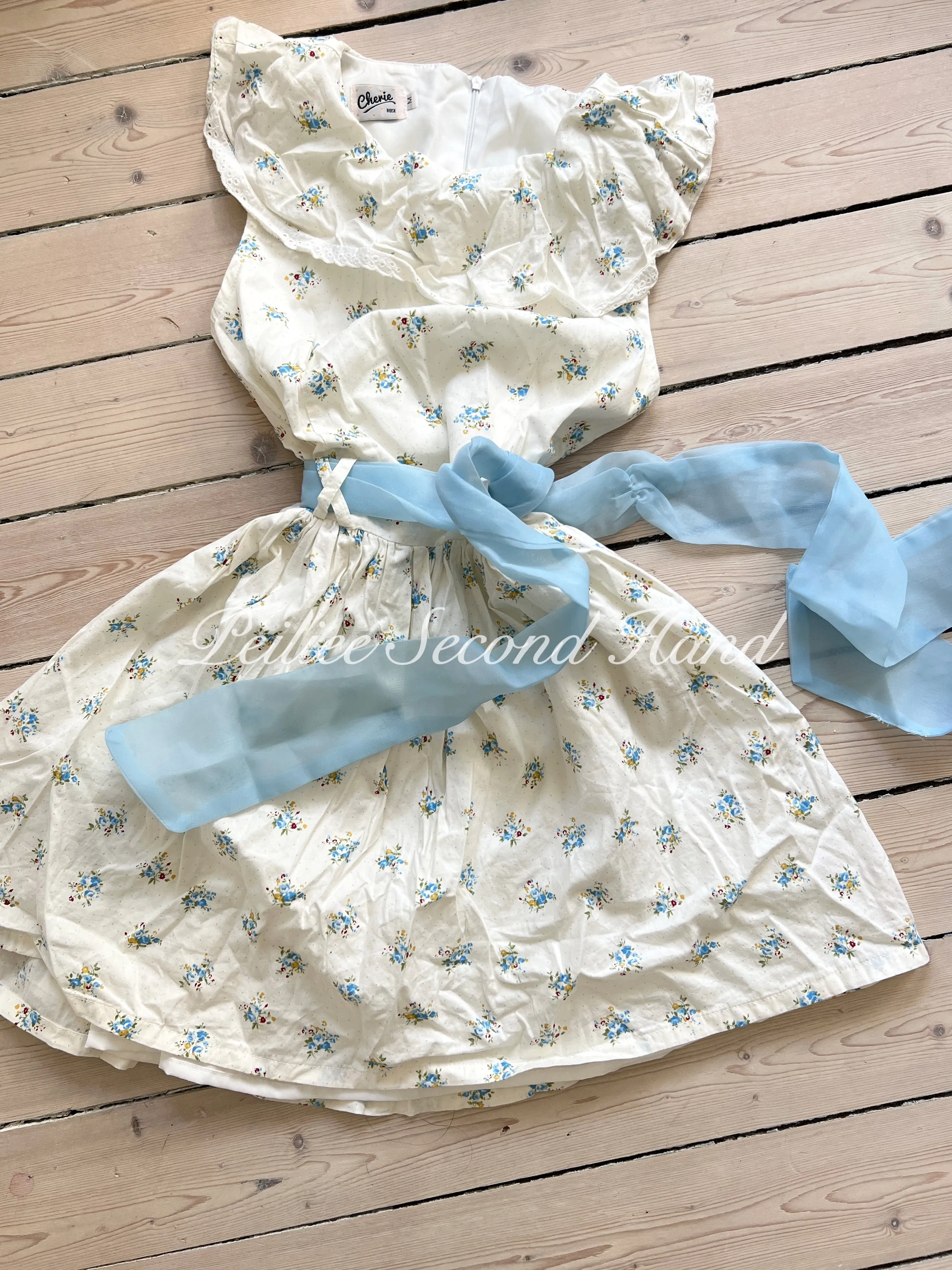 [Sweden Second Hand] French Doll House Floral Mini Dress