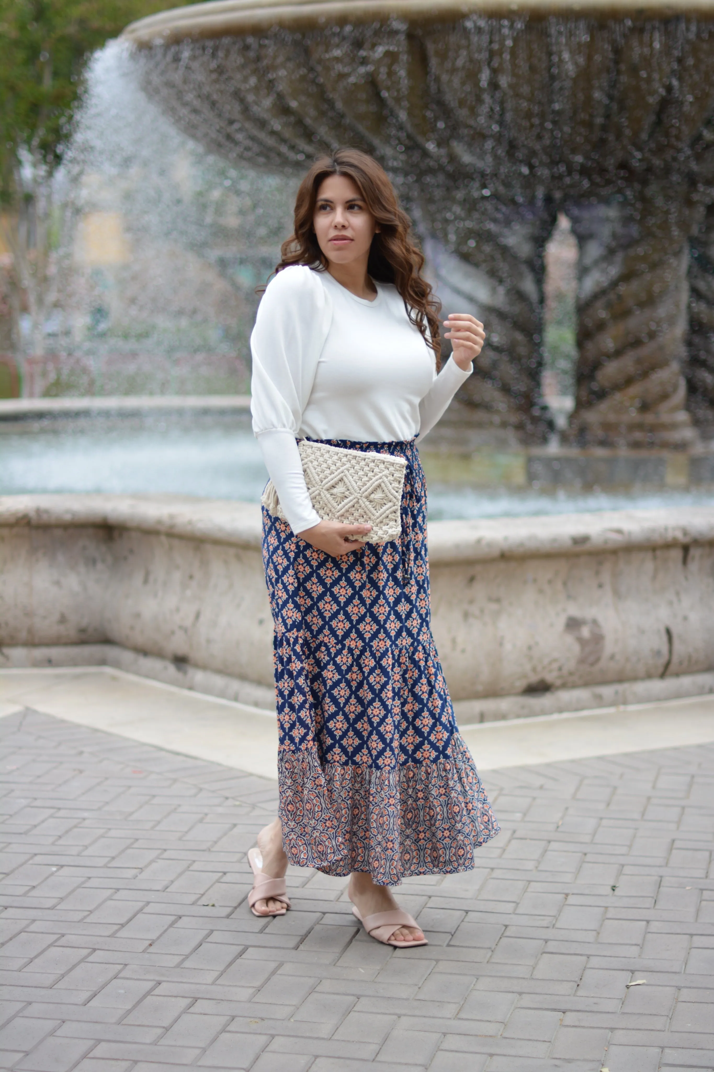 Sylvie Boho Skirt