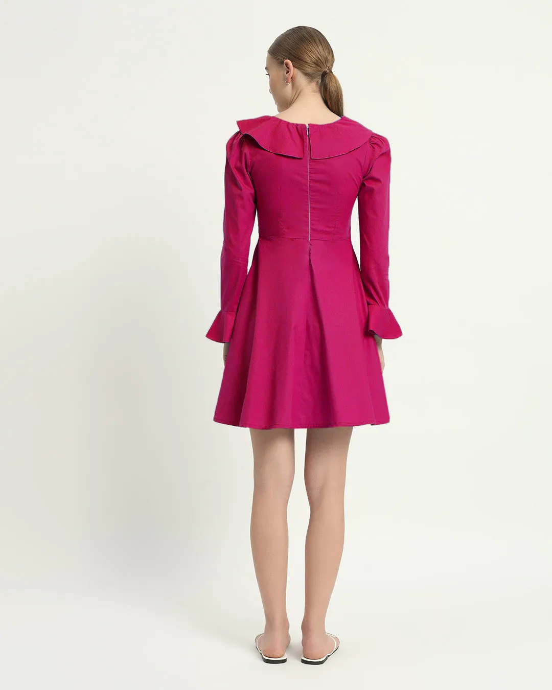 The Fredonia Berry Cotton Dress