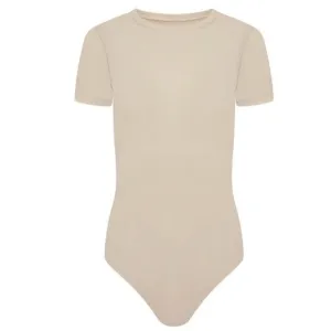 The NAP Stretch Bodysuit- Latte