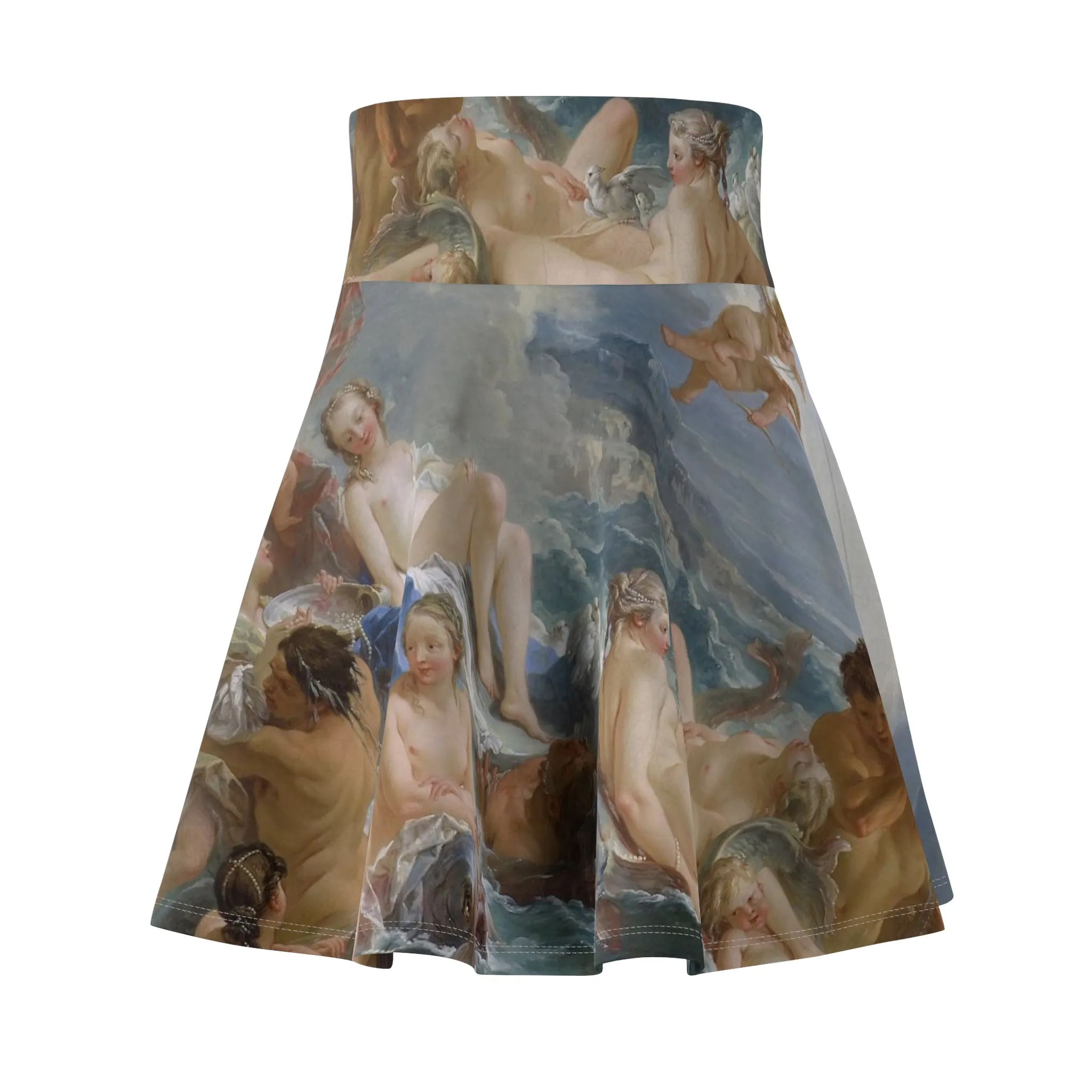 The Triumph of Venus by François Boucher  Skater Skirt