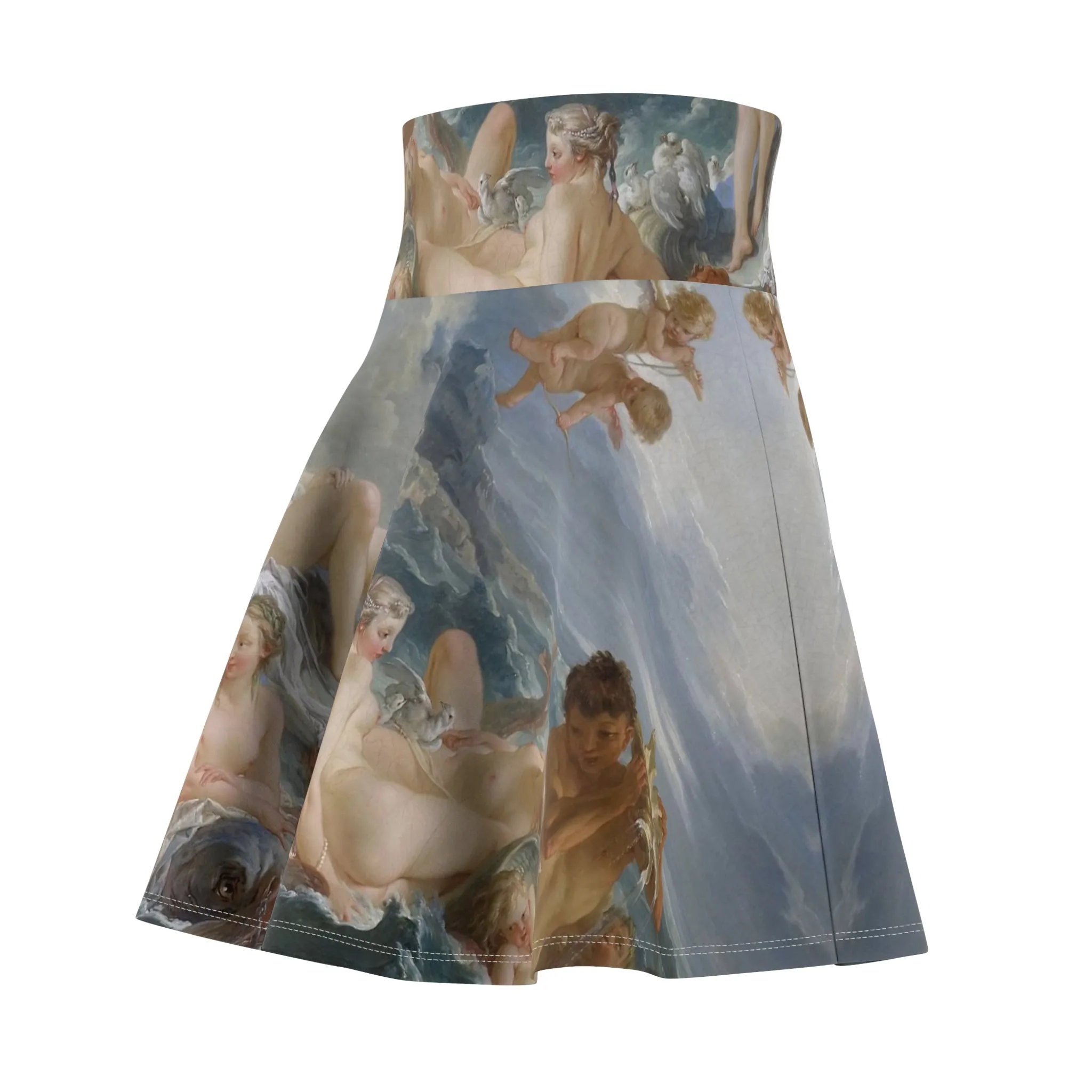 The Triumph of Venus by François Boucher  Skater Skirt