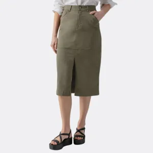 Triple Threat Skirt (Burnt Olive)