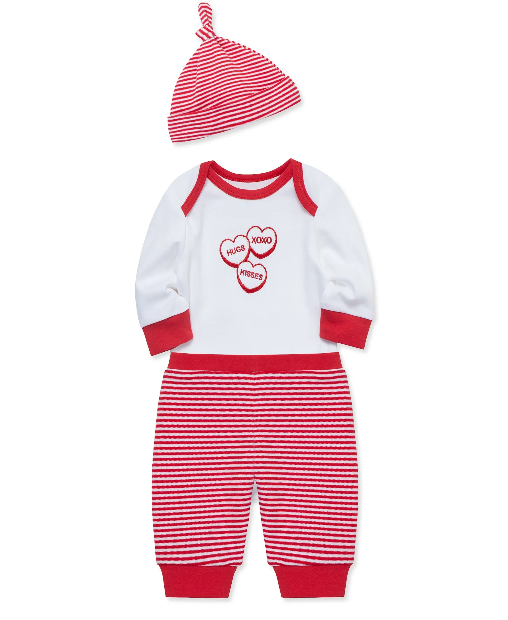 Valentine Hearts Bodysuit Set