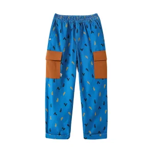 Vauva FW23 - Boys Double Pocket Pants (Blue)