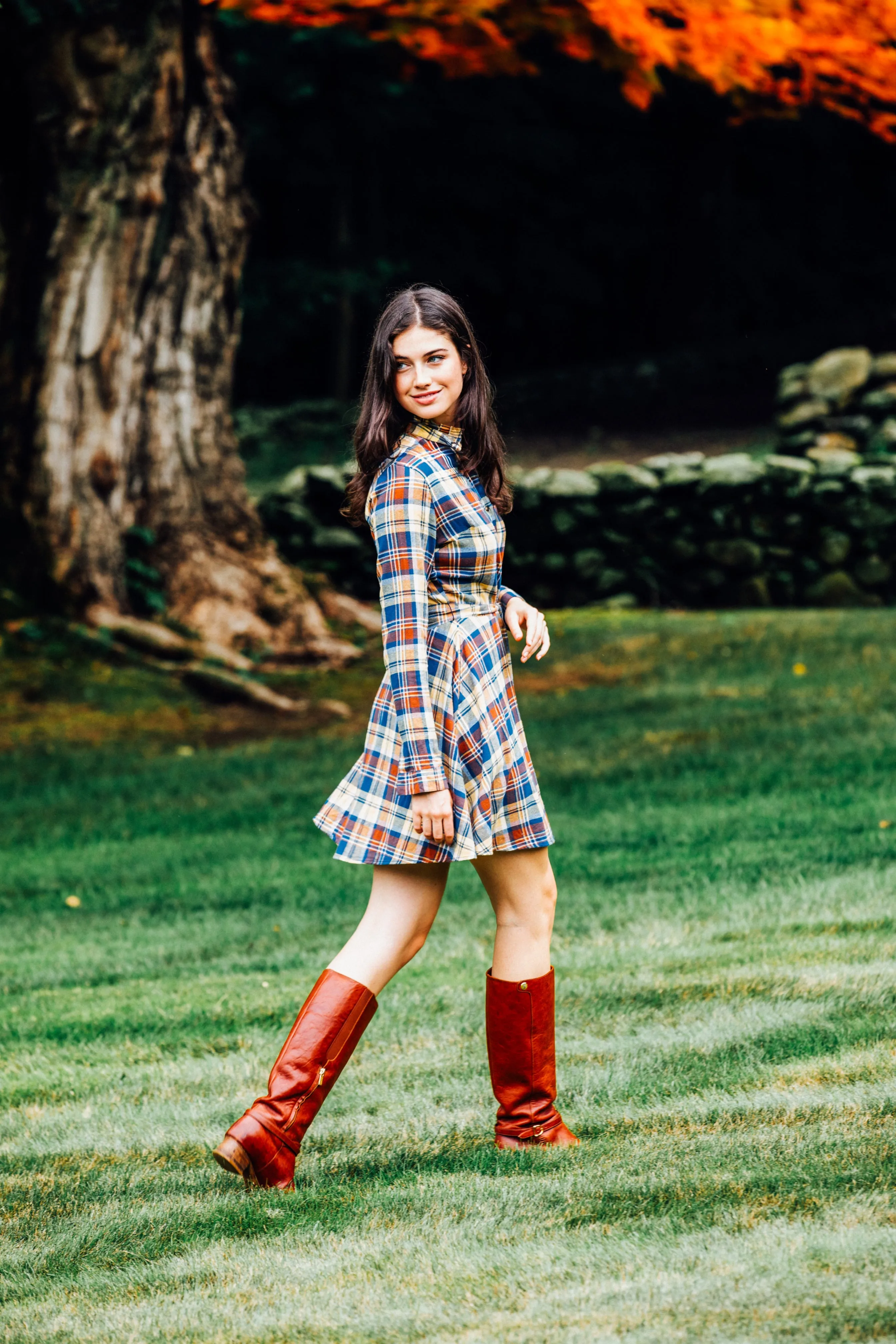 Vermont Country Flannel Dress